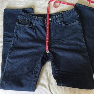 Eddie Bauer Classic Fit Barely Boot jeans Size 10 Long / Tall with 33.5” inseam